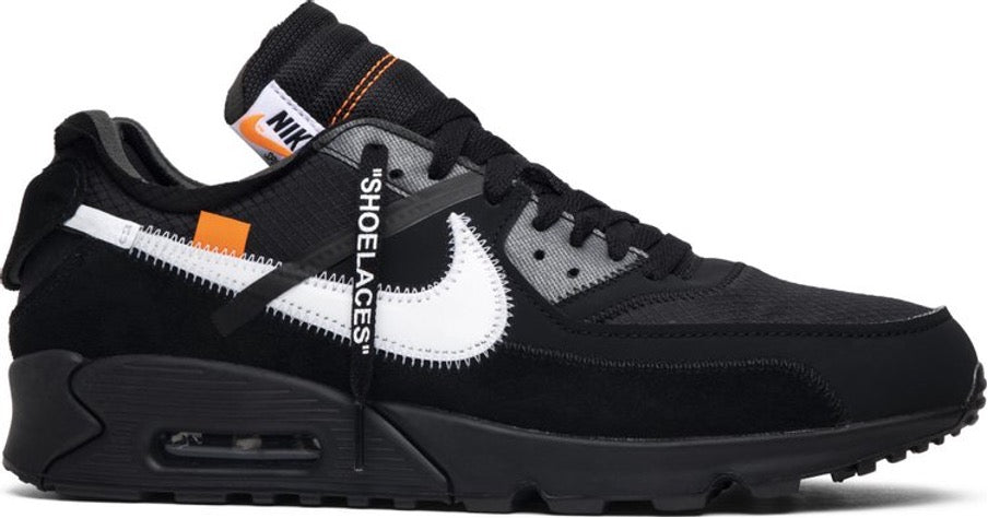 Off-White x Air Max 90 'Black' – FLUENT STORE