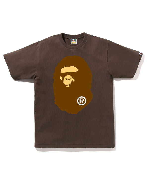 BAPE Big Ape Head Tee Brown