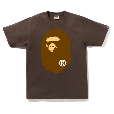 BAPE Big Ape Head Tee Brown