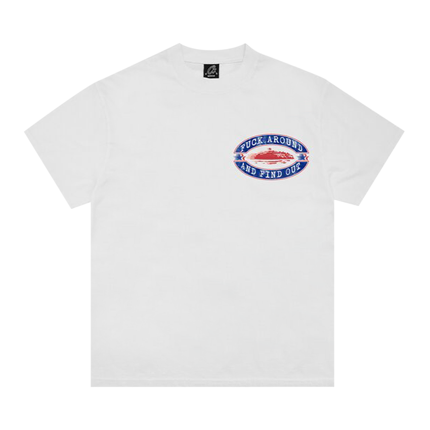 Corteiz - F*ck Around Tee *New Blank* 'White'