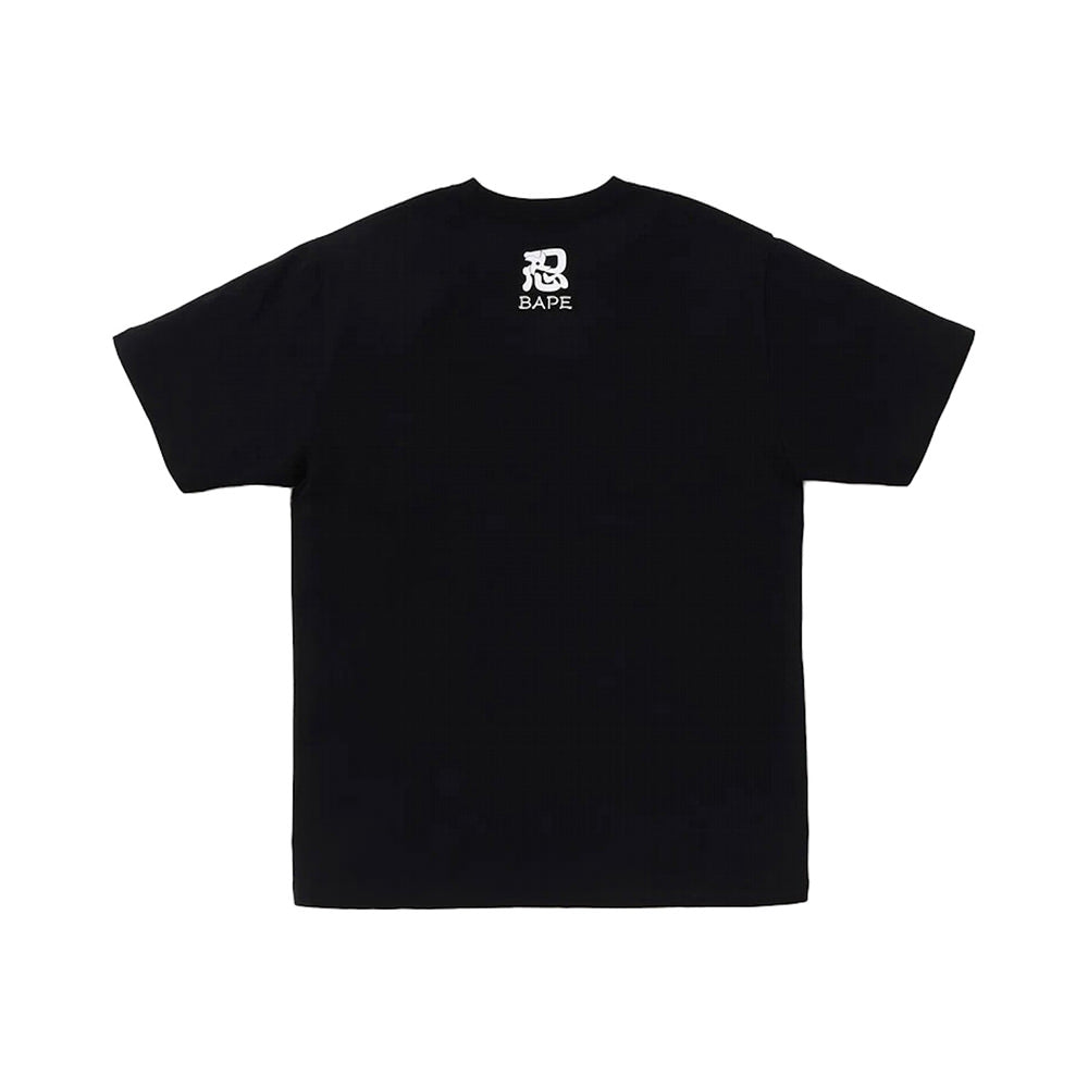 BAPE Ninja College Tee Black