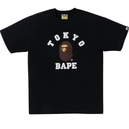 BAPE City Tee Tokyo College Black