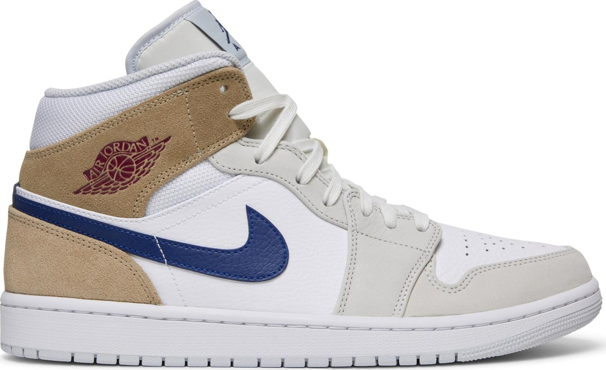 Jordan 1 Mid Tan Suede – FLUENT STORE